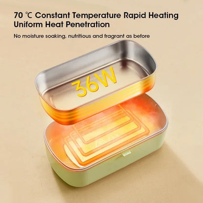 Heated lunch box